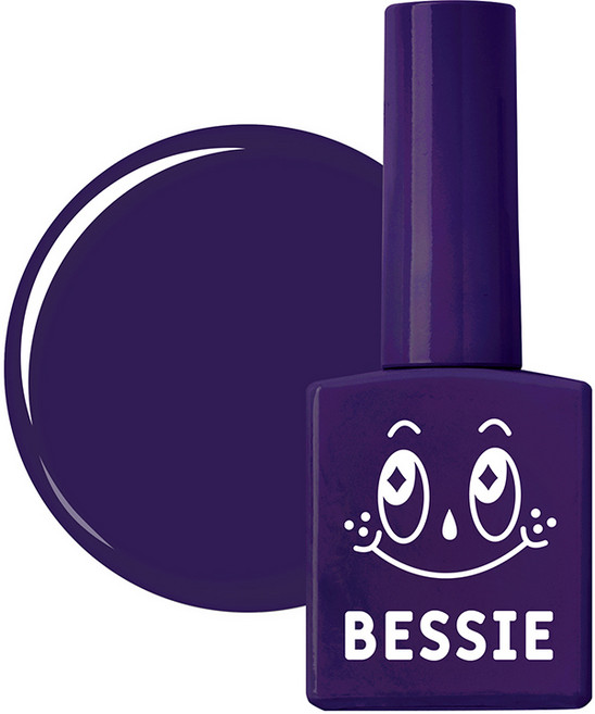 BESSIE 컬러 젤, V09 자수정 보라, 11ml, 1개