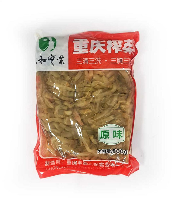 (배터짐) 녹령 절임 짜차이 짜사이 (일요일&당일발송), 1개, 800g