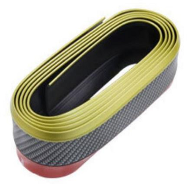 [모터스파이] 카본 EVA 범퍼 프론트 사이드 이지 립 사무라이 카본 포인트 노멀 타입, A(포인트) 카본골드