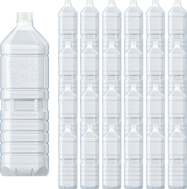 지리산 물하나 생수 2L 18병, 24개