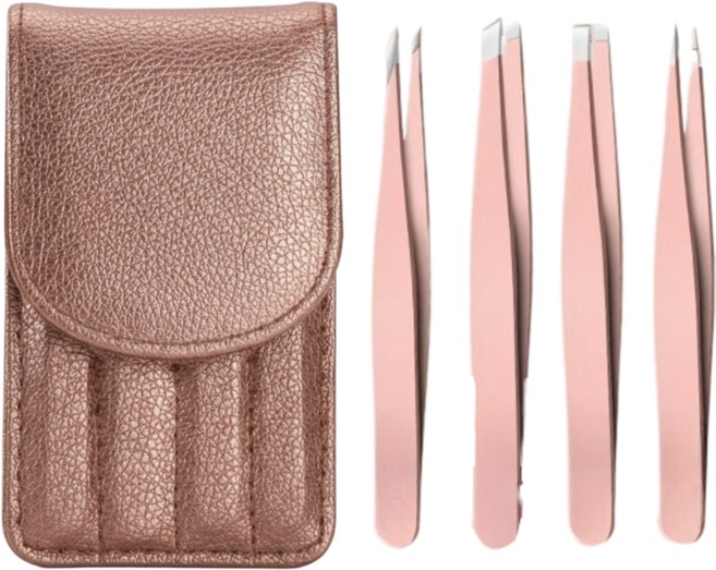 포마운트 트위저 족집게 패키지, 1세트, 로즈골드