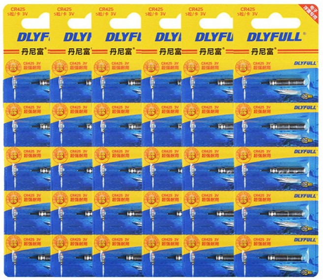 JUSTCAMP 리필용 리튬 배터리 CR425, 30개