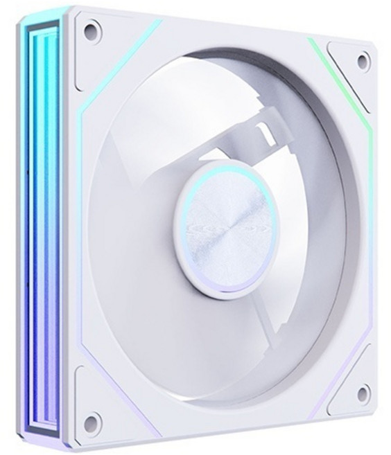 [ABKO] H9 120 ARGB PWM 리버스 [시스템쿨러/120mm] [3PACK] [화이트], 화이트, 1개