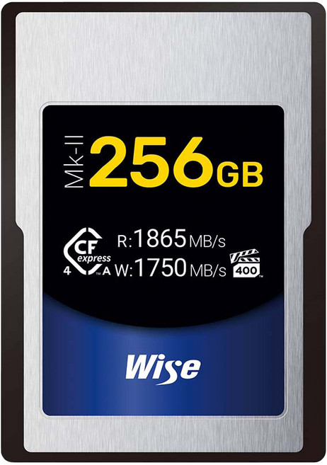 Wise CFexpress 4.0 Type A Mk-II 256GB 記憶卡, 1個