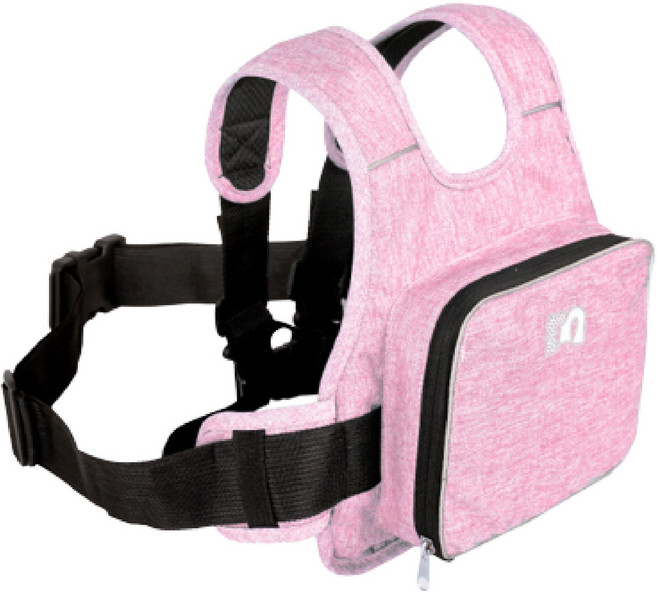 機車安全背帶-寶寶機車安全帶/兒童安全背帶/機車防摔背帶/透氣舒適/可調節長度, 粉, 1個