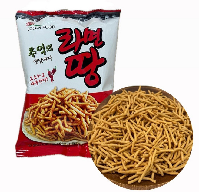 추억의 라면땅 110g, 10개