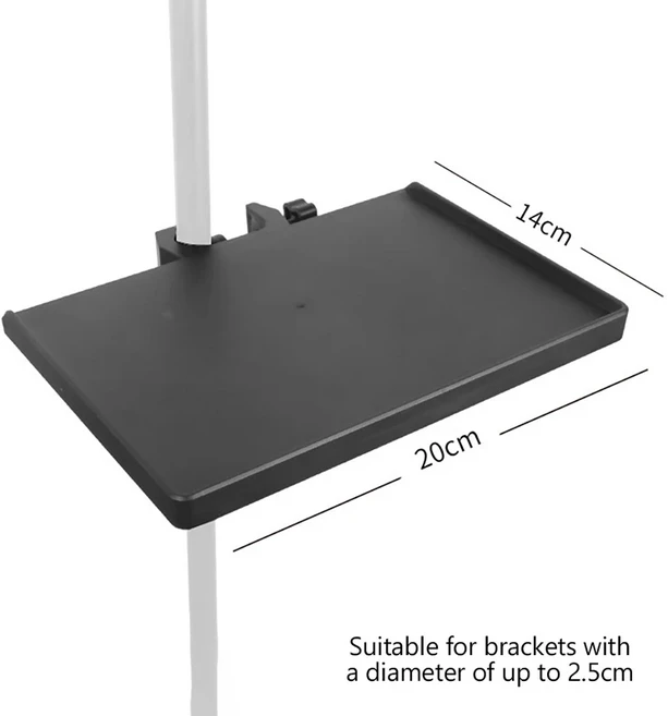 호환 라이브 삼각대 브래킷 마이크 홀더 용 새 마이크 스탠드 사운드 카드 트레이 클립 홀더, 02 200mm black, 02 200mm black