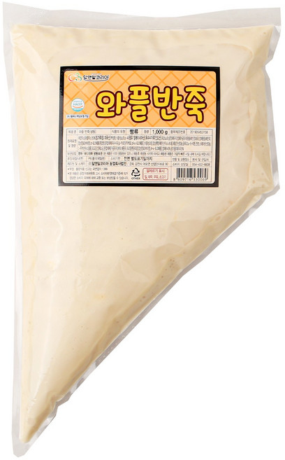 아메리칸 와플 반죽 3kg, 1kg, 3개