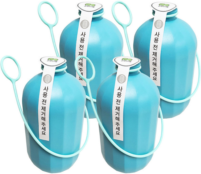 코끼리리빙 변기세정제 캡슐 자동 Ver.2 (위생줄 포함)-민트색상, 1박스, 230g