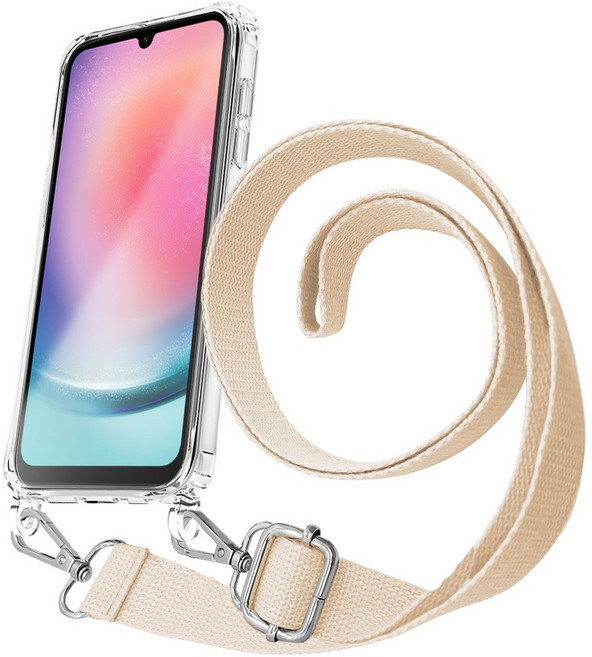 더조은셀러 세이프링 면소재 크로스 목걸이 케이스