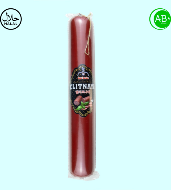 Halal Elitnaya Salami 할랄 엘리트나야 살라미, 1개, 800g