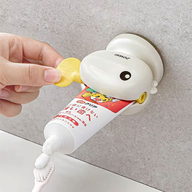 버리는 치약없이 끝까지 쓰는 물고기 치약 디스펜서, 1세트, 레드+옐로우+그린