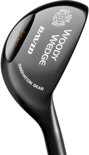 데이비드 신형 고성능 백스핀 웨지 우디웨지 50 56 60도, 스틸(다이나믹골드), 56도