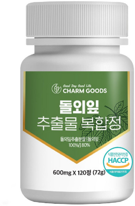 돌외잎 추출물 복합정 식약처 HACCP 인증 120정, 1개