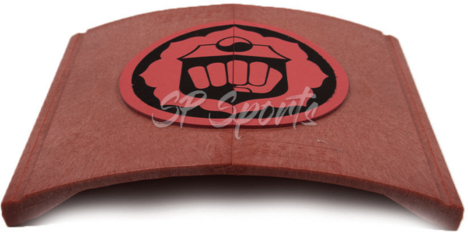 격파용품 조립식 적기와[상급] 적기와 격파용기와, 적색, 1개