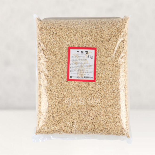 이든 오트밀 제과용 압착 귀리 그래놀라, 5kg, 1개