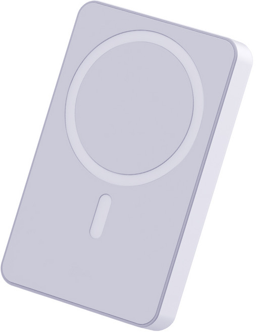 UBX 고속 무선 충전 아이폰 맥세이프 보조배터리, 10000mAh, 퍼플, A23