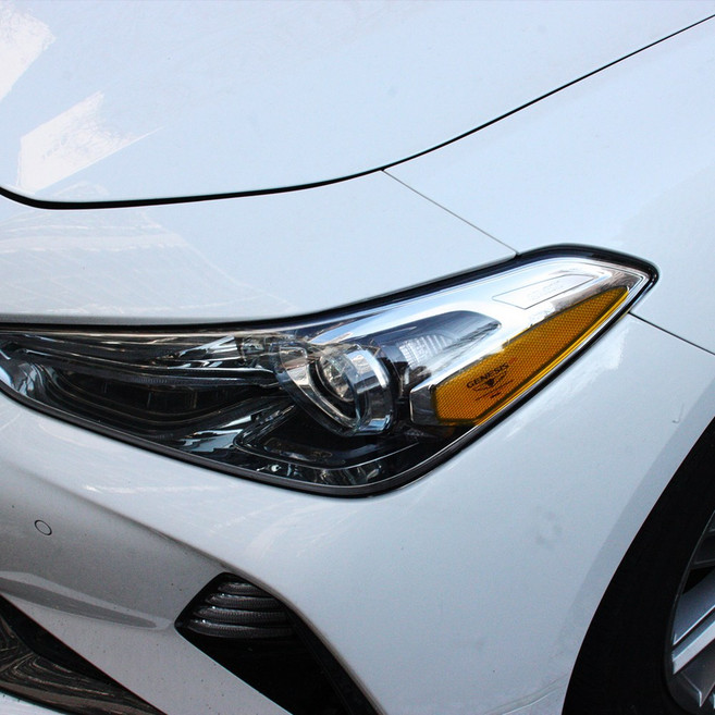 제네시스 G70 리플렉터 헤드라이트 필름 스티커 PPF필름 데칼 스킨