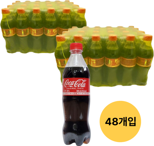 코카콜라 500ml(업소용) 24개 x2박스, 500ml, 48개