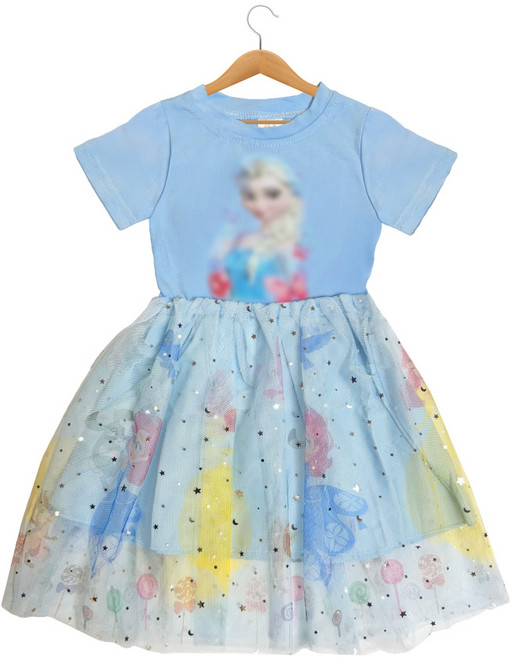 愛莎公主連衣裙 蓬蓬紗裙 女童裝