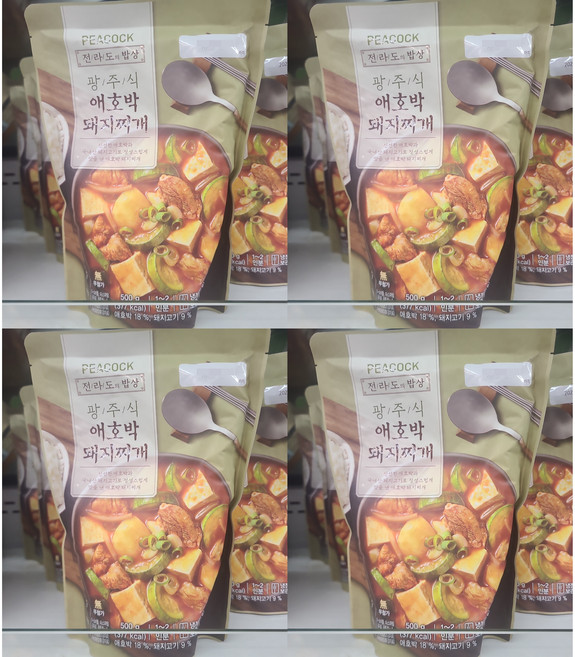 피코크 광주식 애호박 돼지찌개 500g 냉장, 4개