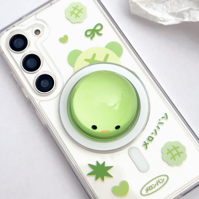 동물 캐릭터 맥세이프 반구 그립톡 스마트톡, 껌딱지 동물, 맥세이프 스마트톡, 꼬북칩