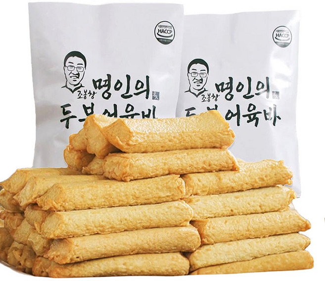 [홈쇼핑] 조봉창 명인 수제두부 어육바 글루텐프리 어묵, 8개, 150g