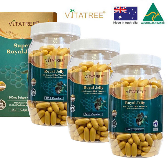 호주 비타트리 로얄제리 제품 365정, 3개