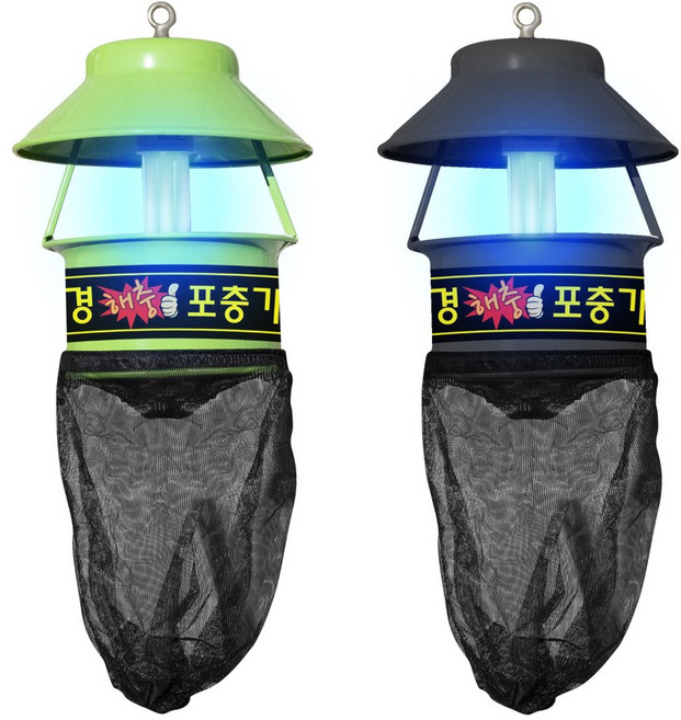 후지카 친환경 해충박멸 포집 포충기 FU-502 45W, 블랙