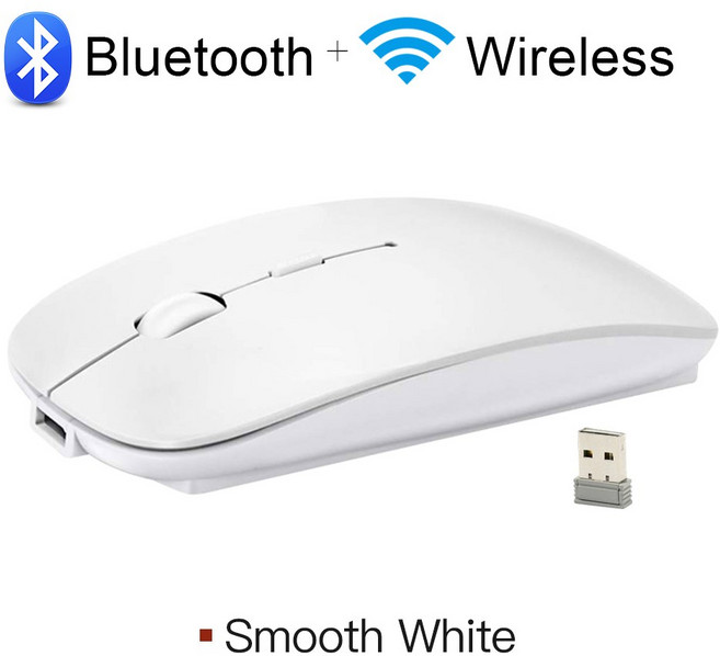 Air tina 용 Bluetooth 마우스 11 12 13 15 16 mac book 노트북 무선 충전식 음소거 게임용, 2 4G bluetooth 3