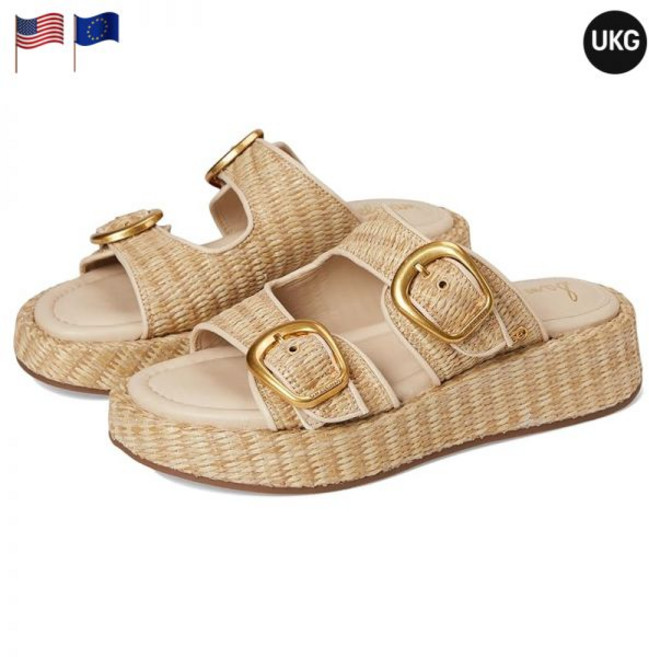 샘에델만 네리사 다크 내추럴 여성 웨지 샌들