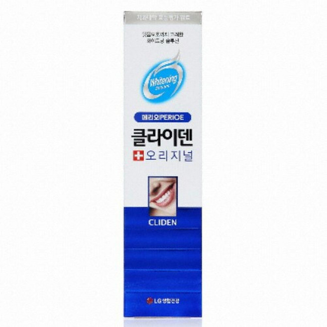 페리오 클라이덴 오리지널 치약, 120g, 4개