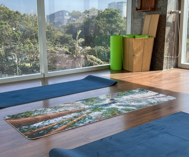 숲-국내산 Certified35 프리미엄 요가 매트 친환경 홈트 논슬립, 상세페이지 참고, 1개