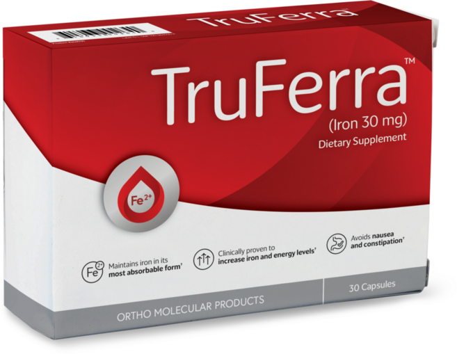 Ortho Molecular Products 트루페라 철분 30mg, 1개, 30정