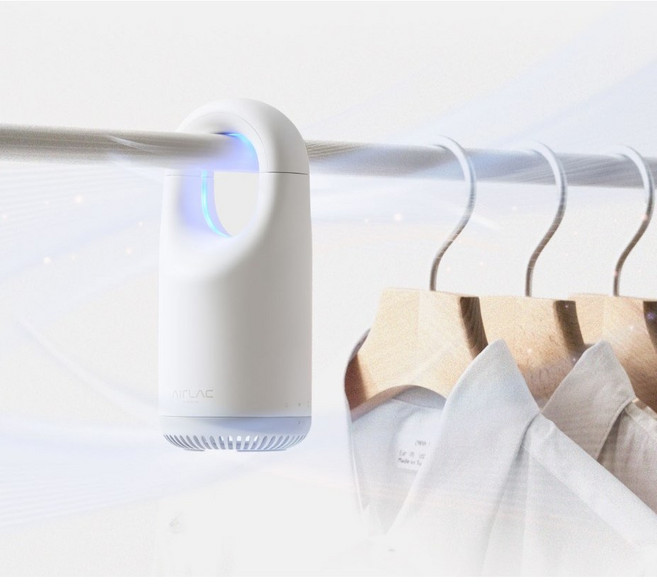 에어락 미니 스타일 의류관리 디바이스 + 향기 타블렛 + 제습비즈 세트, 화이트(디바이스), 페이지시크브라운(타블렛)