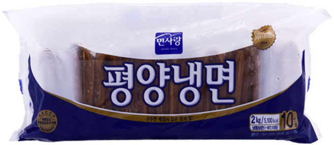 면사랑 평양냉면 2kg(10인분)냉동, 29개, 2kg