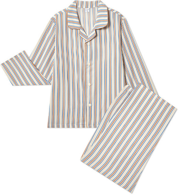 수아팜 아동 코지 스트라이프 긴팔 파자마 세트