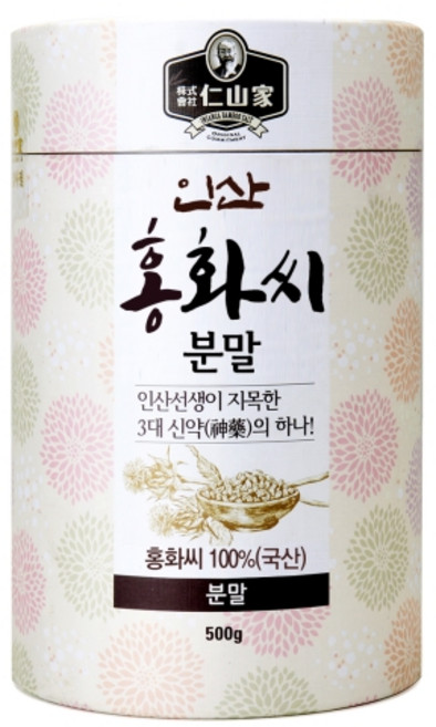 인산가 홍화씨 분말 가루 국산 국내산, 500g, 1개