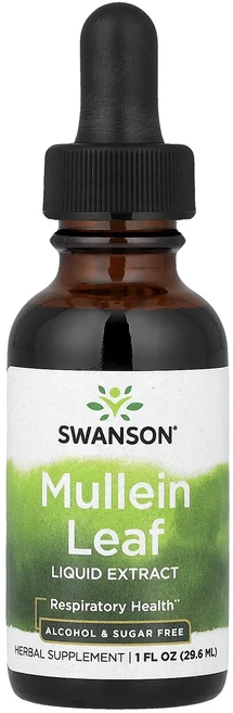 Swanson 뮬레인 잎 액상 추출물 알코올 및 설탕 무함유 1g 29.6ml(1fl oz), Swanson뮬레인잎액상추출물알코올및설탕무함유1g296, 1개, 296ml - 쿠팡
