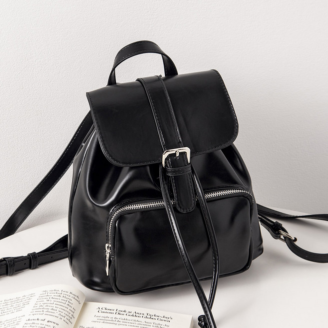 엔도르시 여성용 모던 버클 미니멀 백팩 EBA328