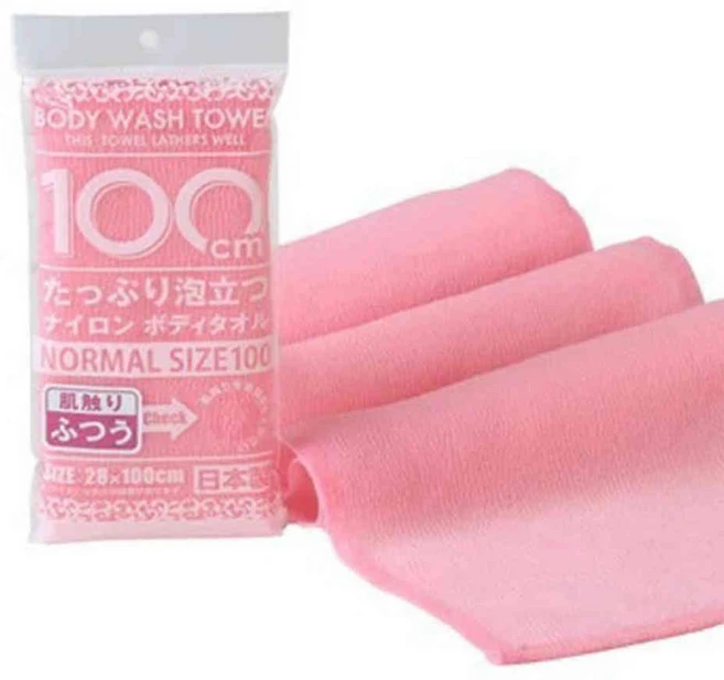 바디샤워타올 부드러운때타올, 세븐스타 무지선 샤워타올, 1개입, 1개 - 쿠팡