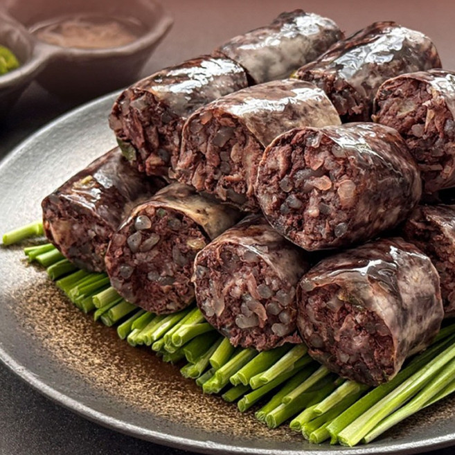 귀빈정 침샘 자극하는 26년 전통 무진장 명품 찹살고기순대 [원산지:국산(전라북도 익산시), 1개, 500g