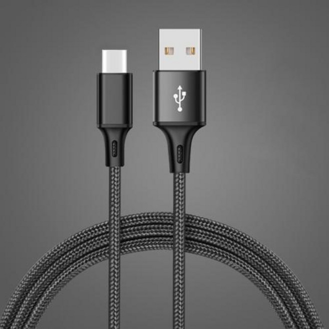 삼성 화웨이 Xiaomi LG Andriod Microusb 휴대 전화 용 마이크로 USB 고속 원산지 충전기 25cm 50cm 1m 2m 3m 짧은 긴 데이터 코드, Black, 1개