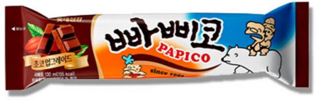 롯데빙과 빠삐코 초코, 130ml, 15개