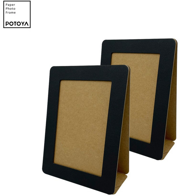 POTOYA 뽀또야 델타슬림 (양면) 종이액자, 흰색
