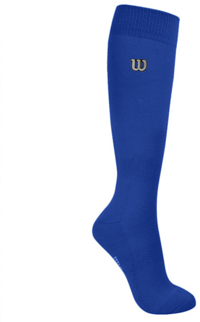 윌슨 야구양말 성인용 WTKRS101, 유소년용, 블루, 1개