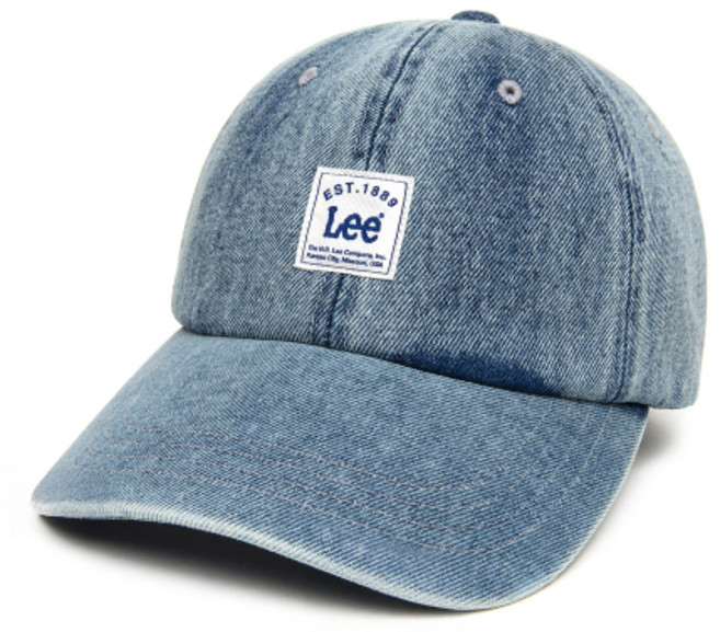 리 LEE 데님 라벨 볼캡 인디고 미듐 LE2601CA10IM 193667
