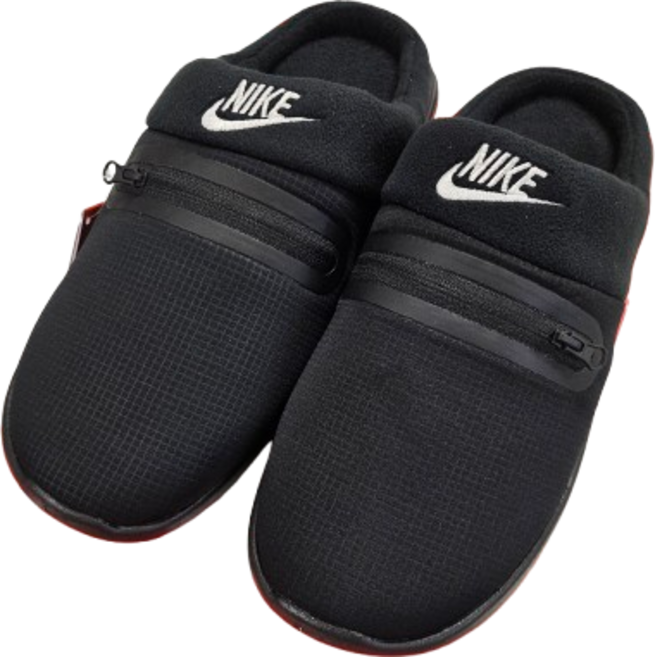 나이키 패딩 털 방한 슬리퍼 털실내화