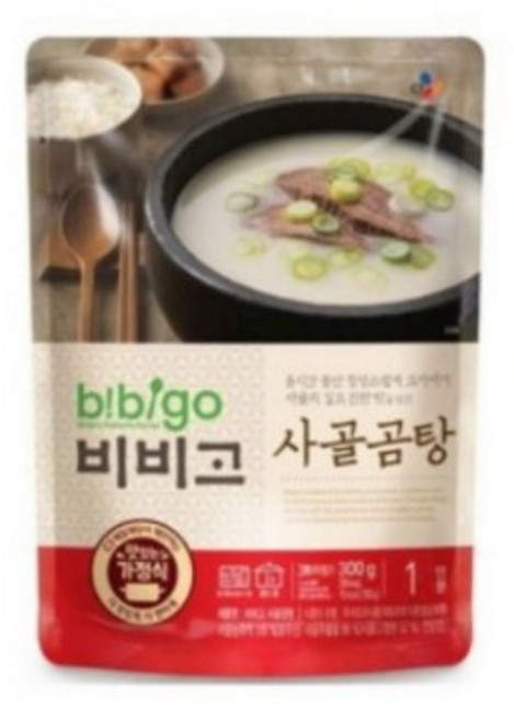 비비고 사골곰탕, 300g, 7개