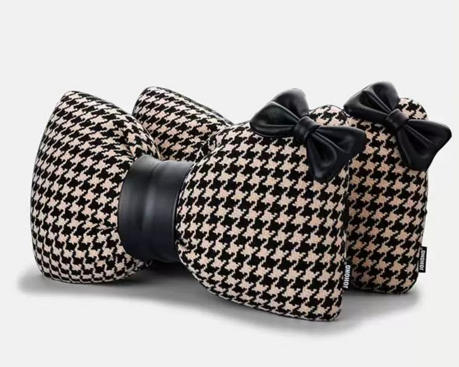 차량용 시트 목쿠션, 1개, black